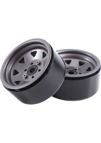 4pcs 1.9 Inç Metal Beadlock Tekerlek Göbeği 1/10 Rc Paletli Araba Trx4 Eksenel SCX10 90046 AXI03007 Redcat Gen8, Gri 8 (Yurt Dışından) modelleri