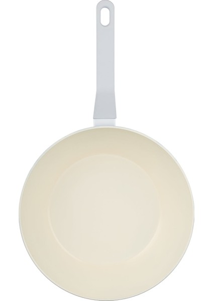 Swiss Crystal Light Grey Wok Tava 28 cm fırsatları