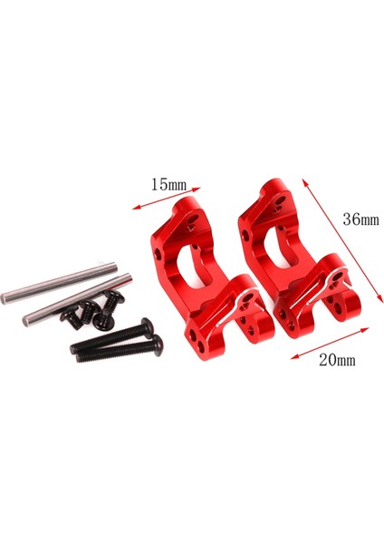 Rc Araba Yükseltme Ön C Arrma Için Set 1/10 Gorgon 4x2 2WD Gorgon Canavar Kamyon Rc Araba Yükseltme Parçaları Kırmızı (Yurt Dışından) fırsatları