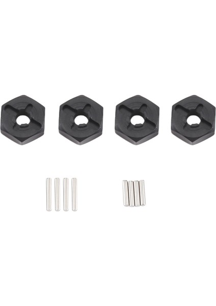 Alüminyum Alaşım 12MM Birleştirici Tekerlek Hub Hex Adaptör Wltoys Için Yükseltmeler 144001 1/14 Rc Araba Yedek Parçaları, Siyah (Yurt Dışından) fiyatları