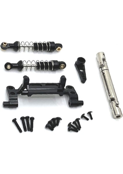 Çekme Çubuğu Şok Emicisi Mnmodel Için Set 1/12 MN82 LC79 MN78 Uzaktan Kumanda Araba Parçaları Metal Yükseltme Siyah (Yurt Dışından) indirimleri