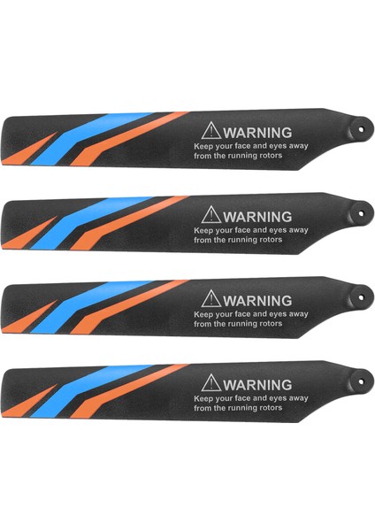 4pcs Wltoys Için Ana Bıçak Pervaneleri Xk K127 Rc Helikopter Uçağı Drone Yedek Yükseltme Parçaları Aksesuarları (Yurt Dışından)