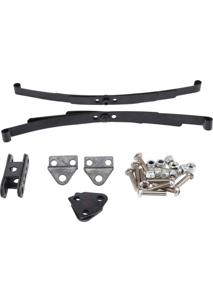 Sert Yaprak Yay Süspansiyon Çubuğu 1:10 Için Ayarlanmış Rc Rock Crawler D90 Tf2 Eksenel SCX10 F350, Siyah (Yurt Dışından)