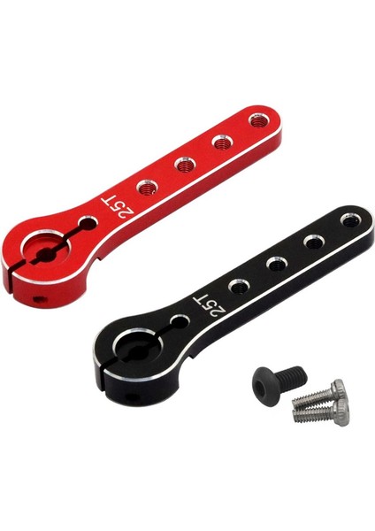 56MM 25T Metal Servo Kolu Uzatma Servo Boynuzu 1/10 Rc Craıl Araş Boşu Futaba Hsp Wltoys Axıal SCX10 Traxxas Parçaları, 2 (Yurt Dışından) indirimleri