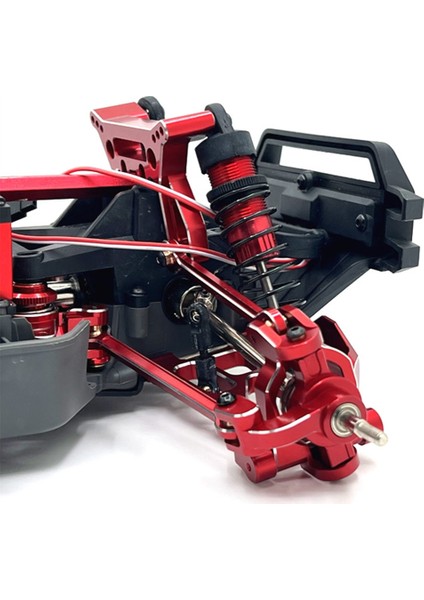 Rc Araba Yükseltme Ön Direksiyon Kupası Mjx Için Set 1/10 10208 Canavar Rc Araba Yükseltme Parçaları Kırmızı (Yurt Dışından) fiyatları