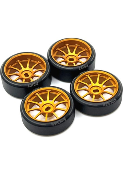 4pcs Sert Plastik Sürüklenme Lastik Lastik Metal Tekerlek Jant Wltoys Için 284131 K969 K989 P929 Mini-Z 1/28 Rc Araba Yükseltmeleri Parçalar, 4 (Yurt Dışından)
