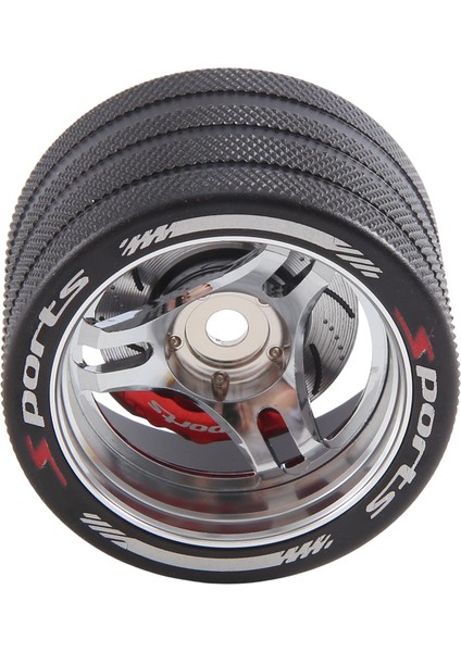 Sanwa Mt4/futaba 4px/flysky Nb4/ko Ex Için Fren Diski Fren Kaliperi ile Rc Metal Handwheel/wfly X9 Gümüş (Yurt Dışından) fırsatları