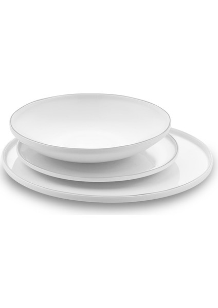 Belle Platin 55 Parça 12 Kişilik Yemek Takımı modelleri