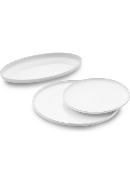 Belle Platin 55 Parça 12 Kişilik Yemek Takımı