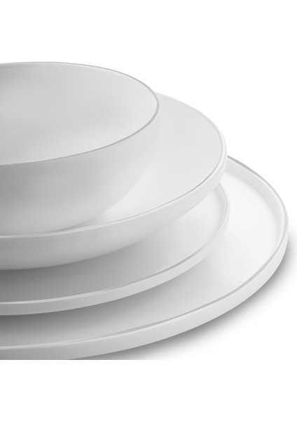 Belle Platin 55 Parça 12 Kişilik Yemek Takımı