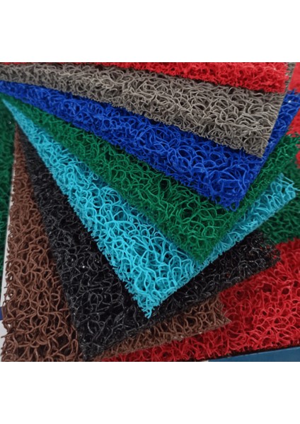 Beylin Kıvırcık Pvc Paspas Iç Dış Zemin Halı Yolluk Kapı Önü Havuz Banyo Duş Iş Yeri Apartman Paspası Kıvırcık Hijyenik Antibakteriyel Paspas Halı 12MM