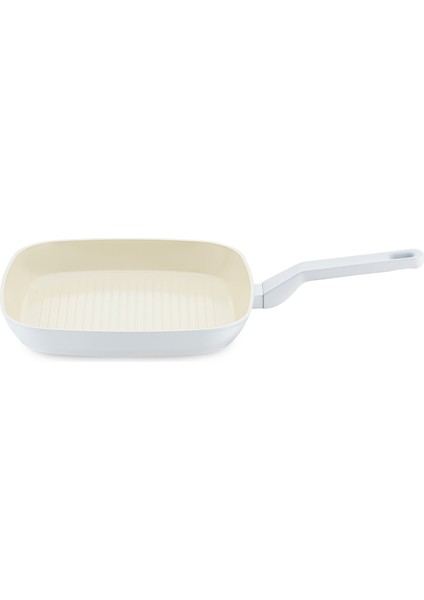 Swiss Crystal Light Grey Grill Tava 28 cm modelleri