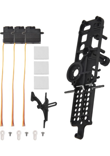 1 Set Xk K110 Yükseltme K110S Servo Ana Çerçevesi ve Servo Plakası Wltoys Xk K110 K110S Rc Helikopter Yükseltme Parçaları (Yurt Dışından)