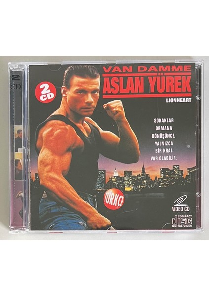 Van Damme Aslan Yürek (Lionheart) VCD (Orijinal 1990 Dönem Baskı Vcd) Nadir Bulunan VCD