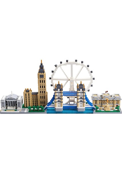 Kadablk Londra Skyline Koleksiyonu, Landmark Modeli, Mini - 3430 Parça