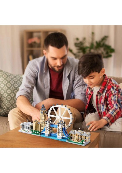 Kadablk Londra Skyline Koleksiyonu, Landmark Modeli, Mini - 3430 Parça indirimleri