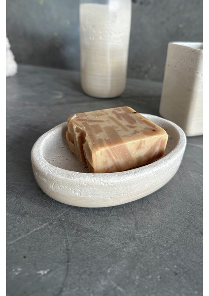 Charm Banyo Seti 5 Parça - Bej