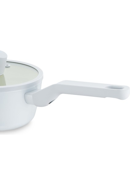 Swiss Crystal Light Grey Sos Tenceresi 16 cm