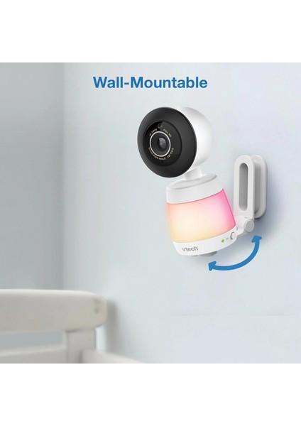 Akıllı Wifi Bebek Monitörü, 2k Cmos Sensörlü 5.5 Inc - 2 Kamera modelleri