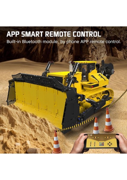 17049 Paletli Buldozer Yapı Kitleri, Moc Yapı Blokları - 3774+ Parça fırsatları