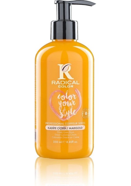 Color Su Bazlı Saç Boyası 250 ml Kadife Çiçeği