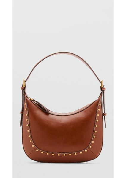 Zımba Detaylı Omuz Çantası