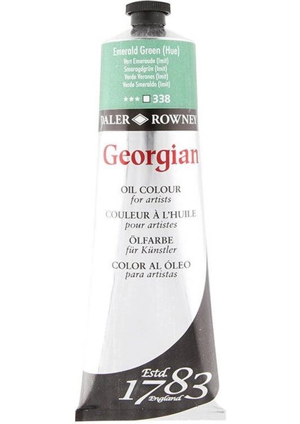 Georgian Yağlı Boya 225 ml 338 Emerald Green Hue