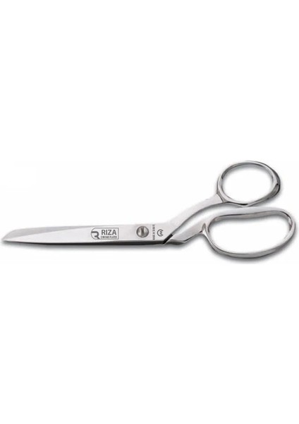 Rıza M-A3157-9 Tekstil / Yatık Regula Makası No: 9 Inç / 22,86 cm - Nikel Kaplama