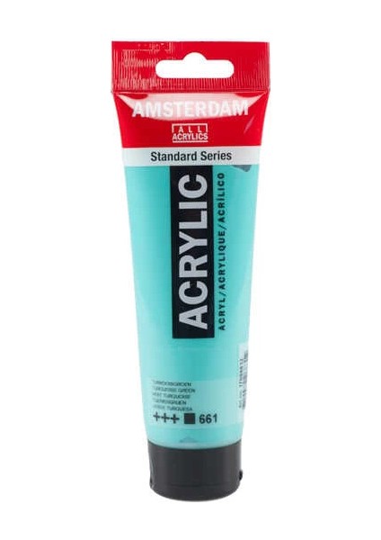 Amsterdam Akrilik Boya 120 Ml. 661 Turquoise Green