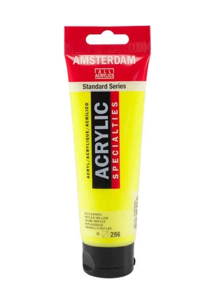 Amsterdam Akrilik Boya 120 Ml. 256 Reflex Yellow (Fosforlu)