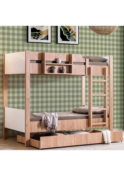 Ranza, Asya Yavrulu Ayrılabilir Ranza, Ceviz - Beyaz fiyatları