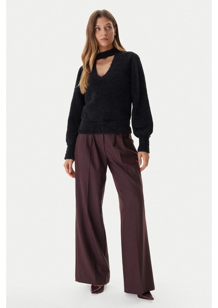 Kadın Yuki Triko - Siyah modelleri