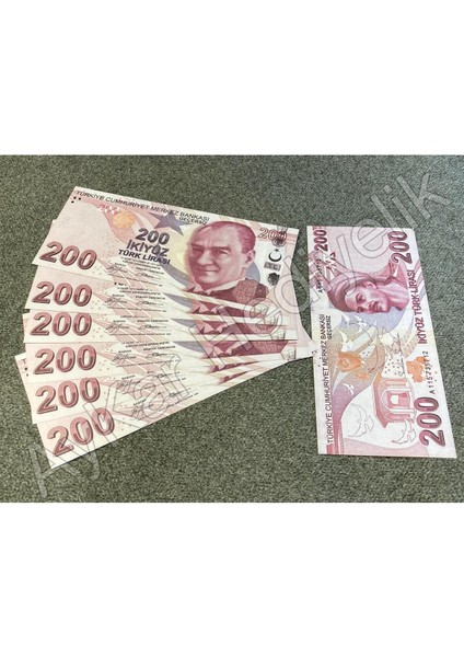 200 Tl Geçersiz Paras 500 Adet fiyatları