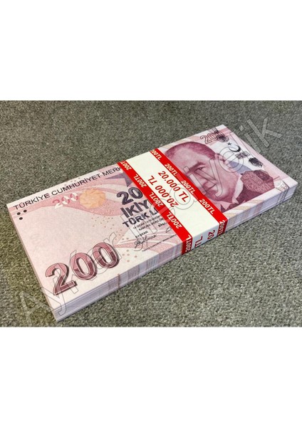 200 Tl Geçersiz Paras 500 Adet fırsatları