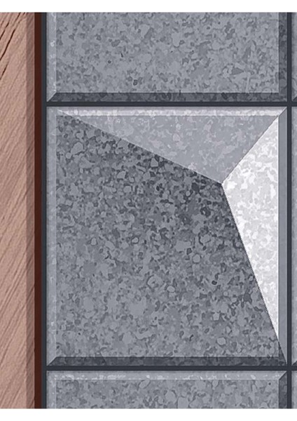 Taş ve Ahşap Desenli Isı ve Ses Yalıtımlı Sağlıklı Tekstil Duvar Kağıdı fırsatları