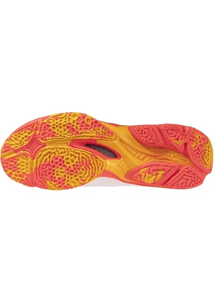 Wave Lightning Z8 Mıd Unisex Voleybol Ayakkabısı Beyaz / Turuncu fiyatları