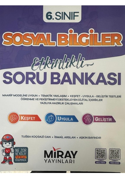 6. Sınıf Sosyal Bilgiler Etkinlikli Soru Bankası