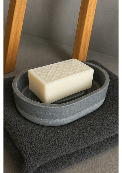 Reve Banyo Seti 5 Parça - Gri