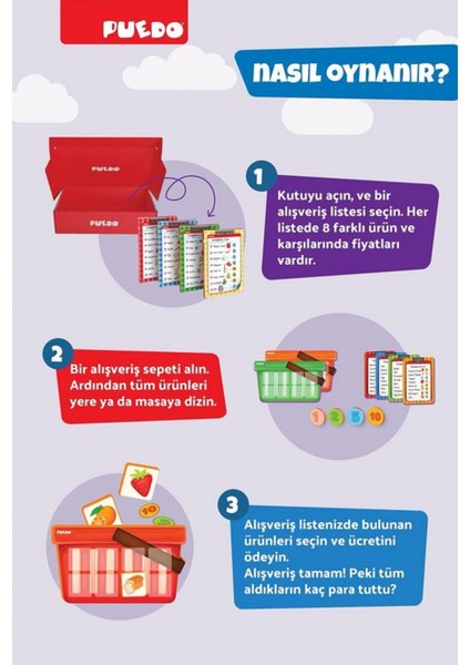 Mücit Panda Puedo Shopping List Eşleştirme ve Hafıza Oyunu fırsatları