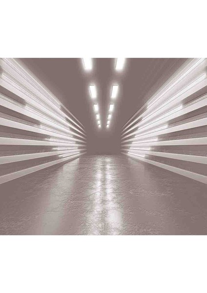 3 Boyutlu Çizgili Işık Desenli Isı ve Ses Yalıtımlı Sağlıklı Tekstil Duvar Kağıdı modelleri