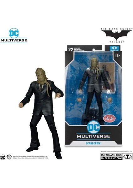 Mcfarlane Batman Begins Dc Multiverse Scarecrow (Chase Version) Figür modelleri