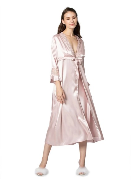 Kadın 6'lı Gelin Çeyiz Seti Gecelik & Sabahlık & Pijama Takımı & Şortlu Takım Terlik Hediyeli fiyatları