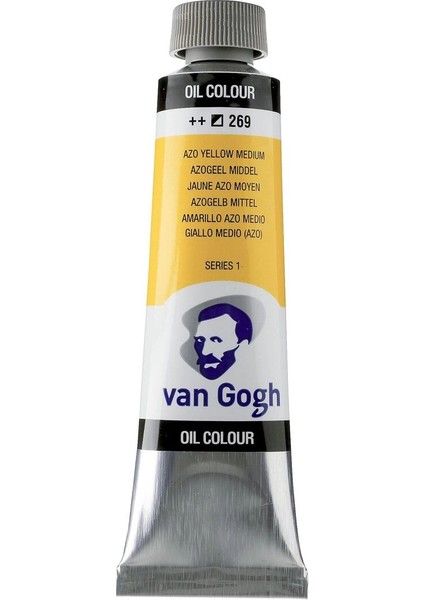 Van Gogh Yağlı Boya 40 Ml. 269 Azo Yellow Medium