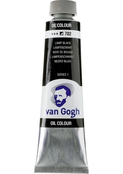 Van Gogh Yağlı Boya 40 Ml. 702 Lamp Black