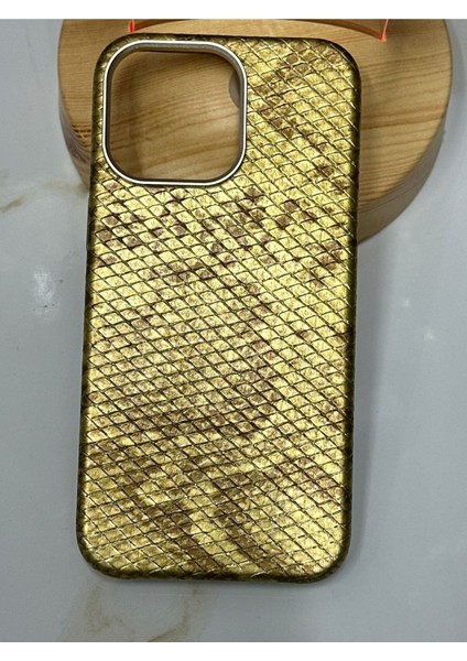 15 Pro Max Yılan Desenli Kılıf