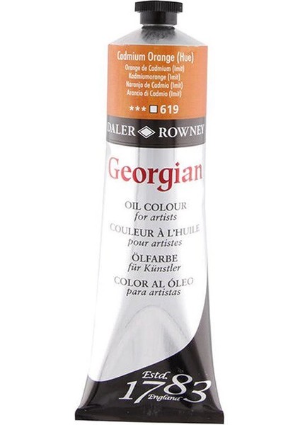 Georgian Yağlı Boya 225 ml 619 Cadmium Orange Hue