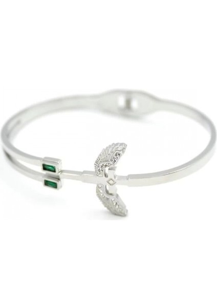 Melek Kanadı Bilezik - Gümüş