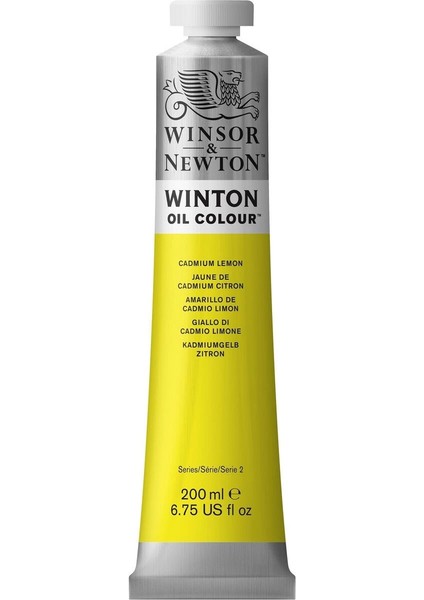 Winton Yağlı Boya 200 Ml. 7 Cadmium Lemon Hue