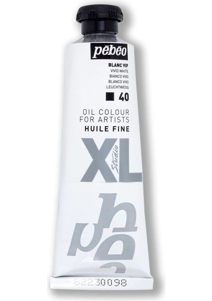 Huile Fine Xl Yağlı Boya 37 Ml. 40 Vivid White