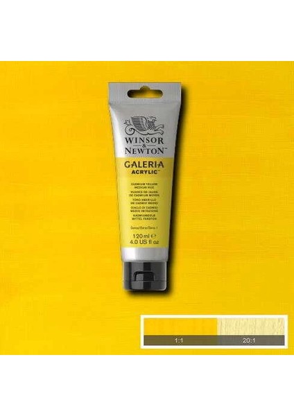 Galeria Akrilik Boya 120 Ml. 120 Cadmium Yellow Medium Hue